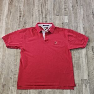 Tommy Hilfiger Red Polo Shirt for Men